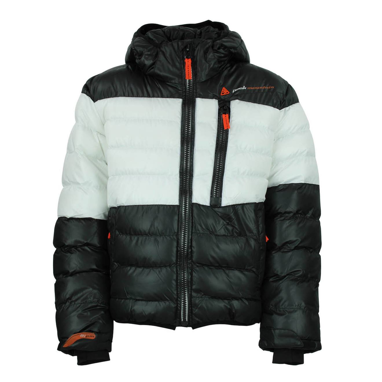 Doudoune De Ski Garçon Ecaptin Noir/blanc