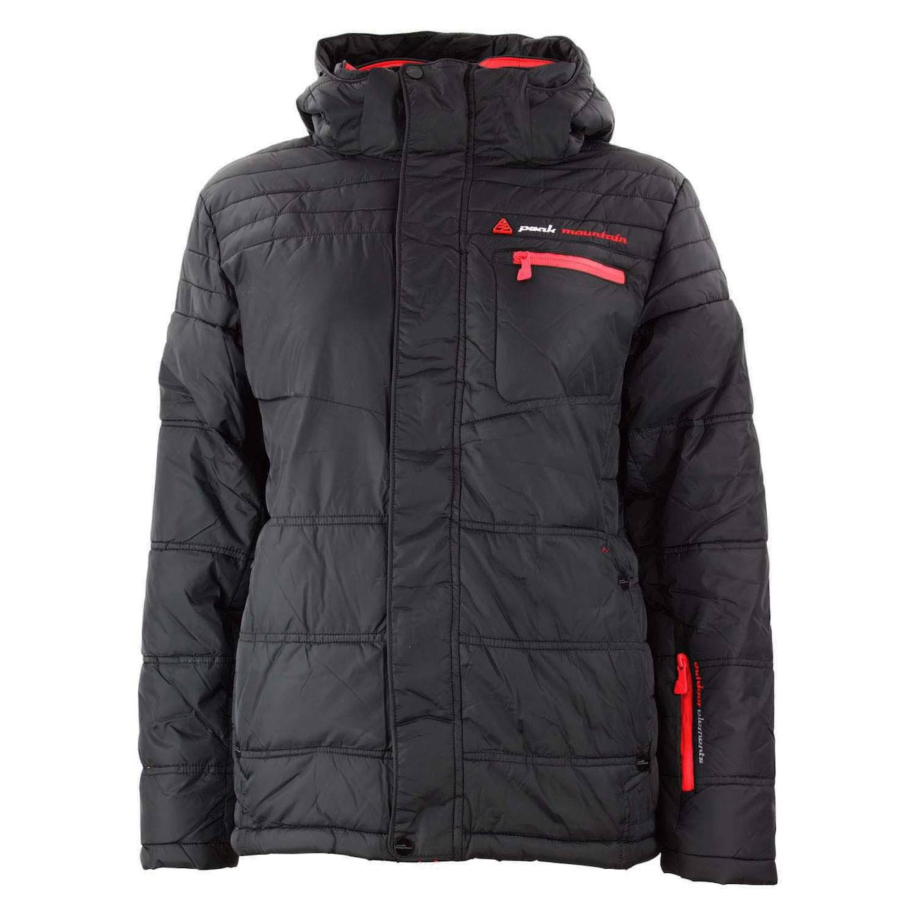 Doudoune De Ski Garçon Ecairop Noir