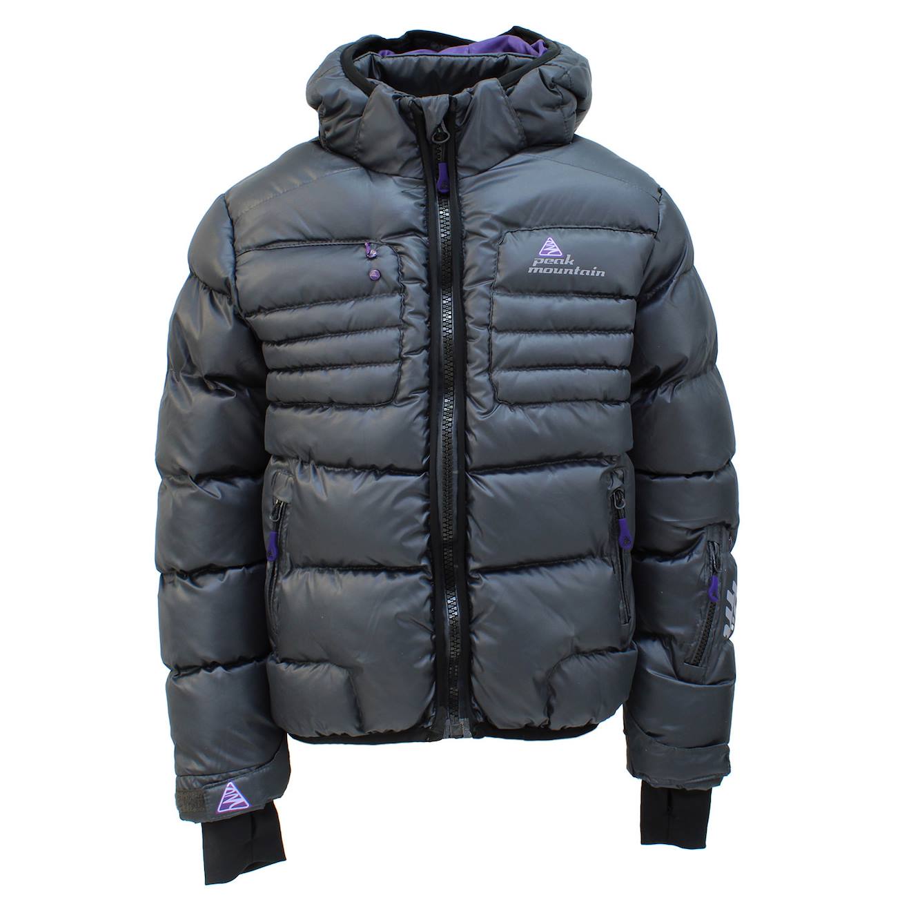 Doudoune De Ski Garçon Ecapti Carbone