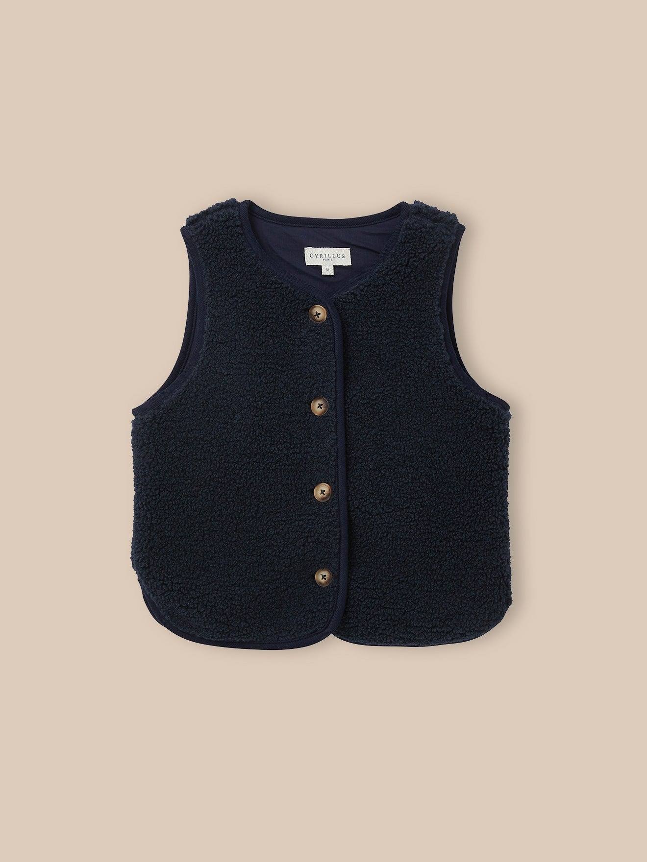 Veste En Sherpa - Collection Junior Marine