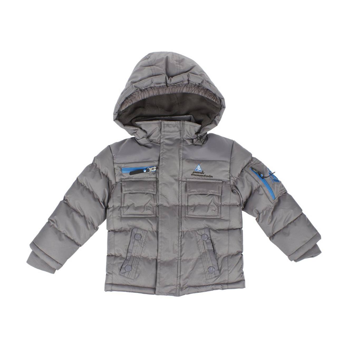 Doudoune Garçon Ecardin Gris