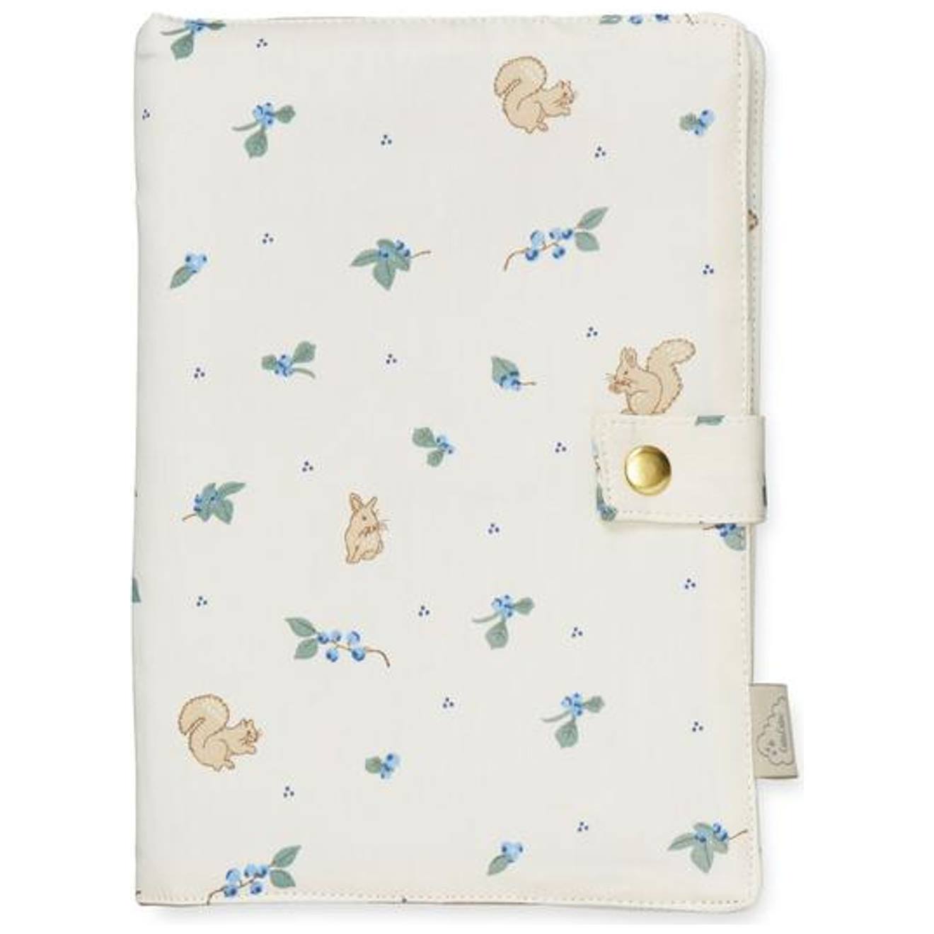 Protège Carnet De Santé Blueberries Bleu, Marron, Banc (Cam Cam Copenhagen) - Couverture