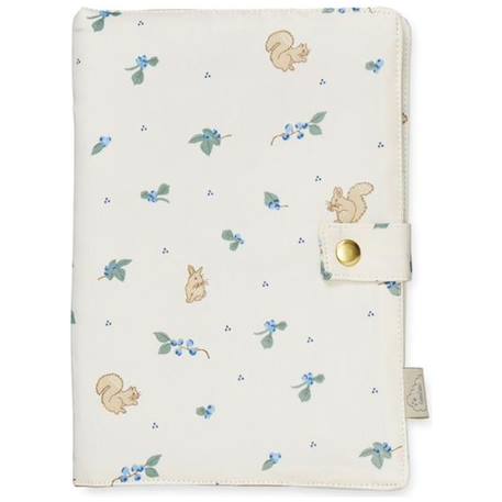 Cam Cam Copenhagen - Protège Carnet De Santé Blueberries Bleu, Marron, Banc