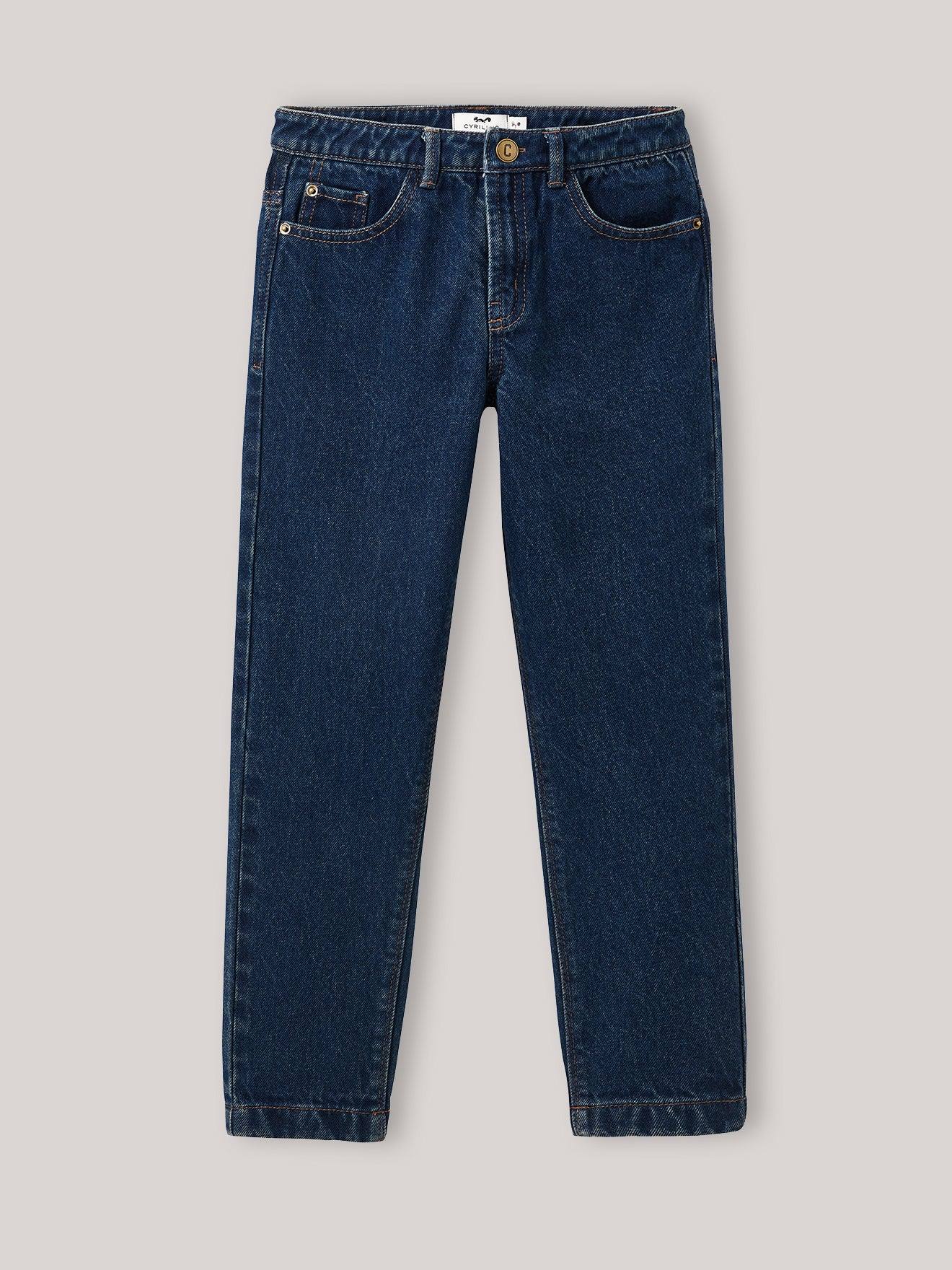 Jean Relax Garçon Denim Brut