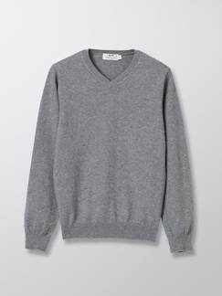 Pull col v garçon  - vertbaudet enfant