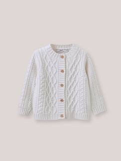 -Cardigan bébé à torsades