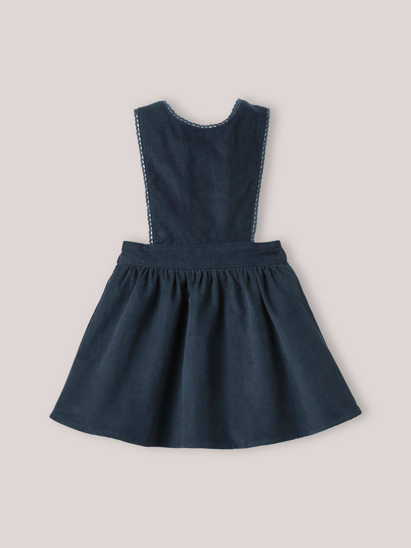 Robe-salopette En Velours Bébé Nuit