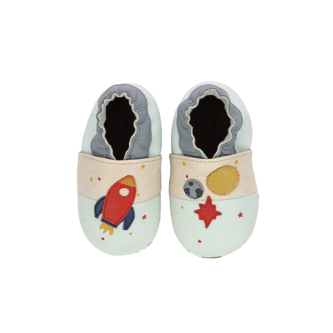 Chaussons Bébé Deep Space Area Bleu