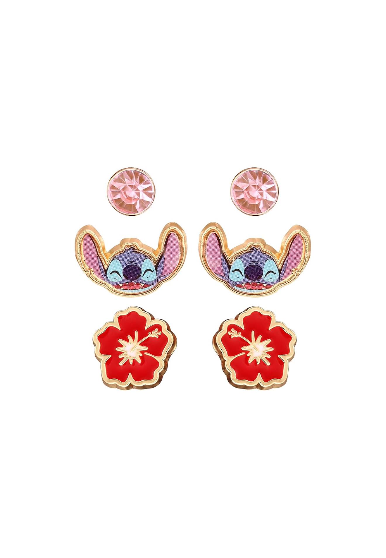 Boucles D'oreilles Disney Lilo & Stitch Multicolor