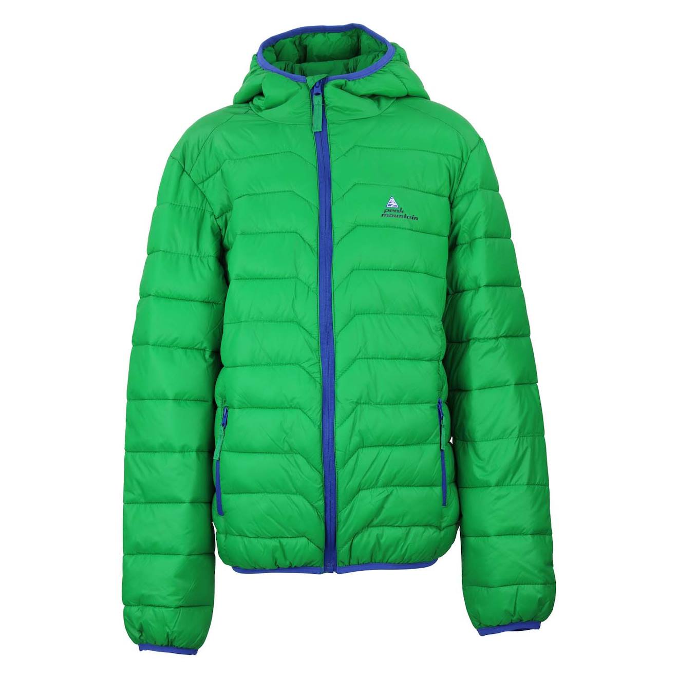 Doudoune Fine Garçon Ecaliseo Vert