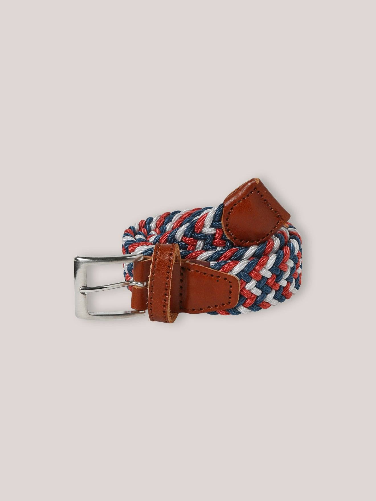 Ceinture Tressée Garçon Imprimé Rime Multico