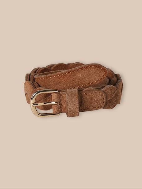 Fille-Accessoires-Ceinture tressée en cuir