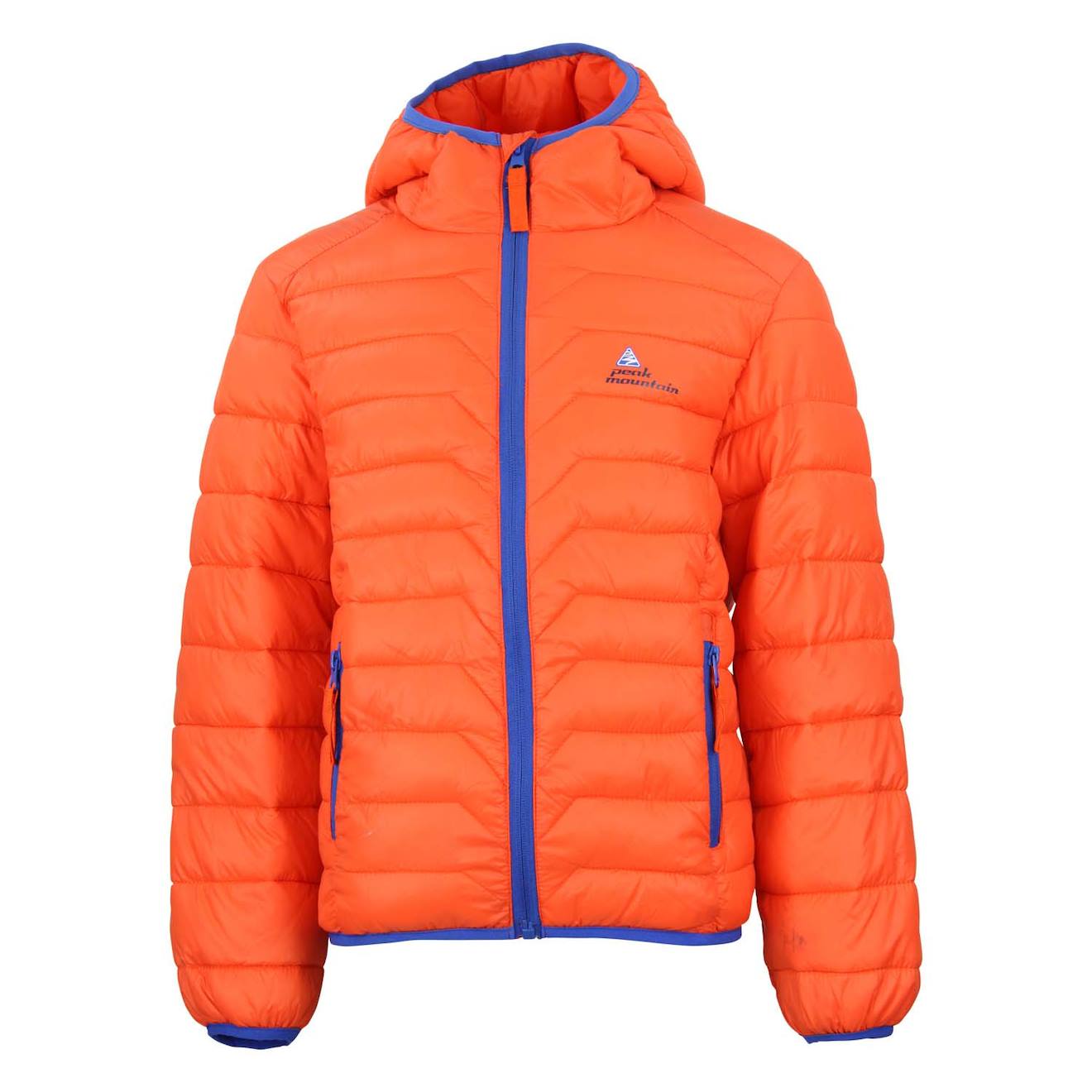 Doudoune Fine Garçon Ecaliseo Orange