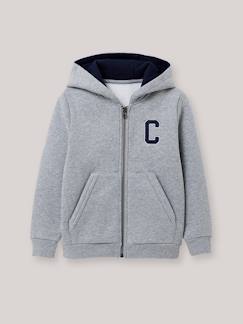 -Sweat zippé à capuche garçon