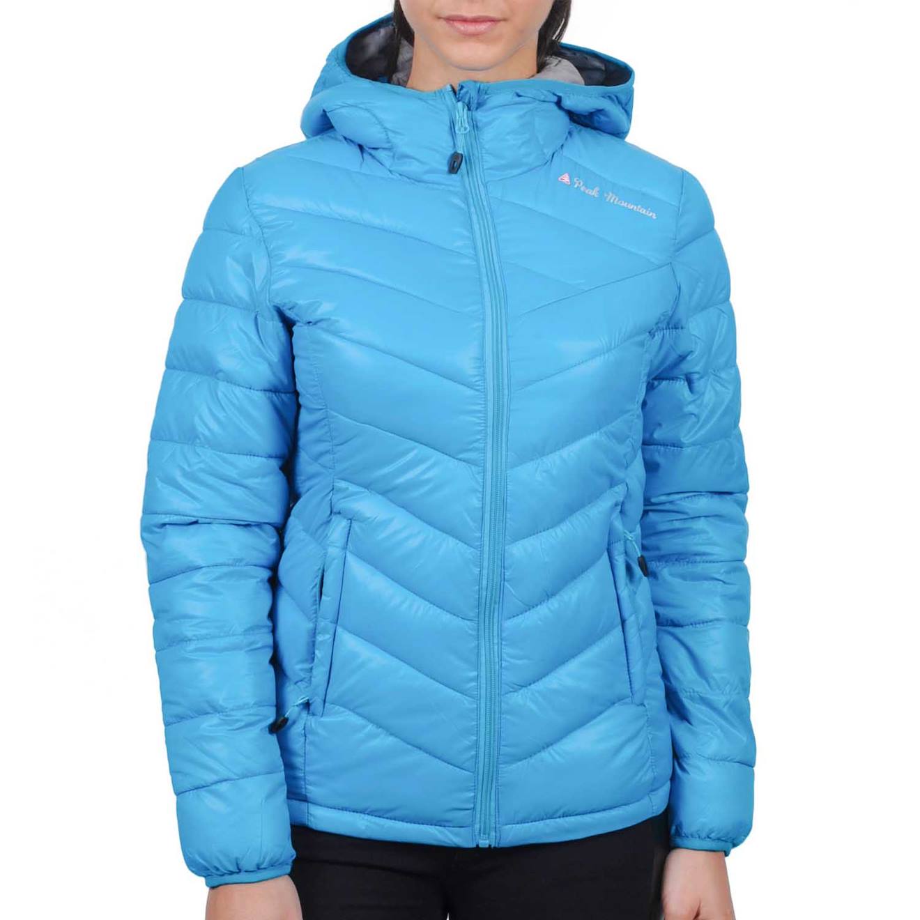 Doudoune Fine Fille Ganseo Bleu