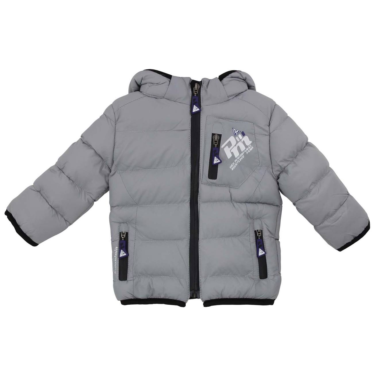 Doudoune Layette Lecarfo Gris