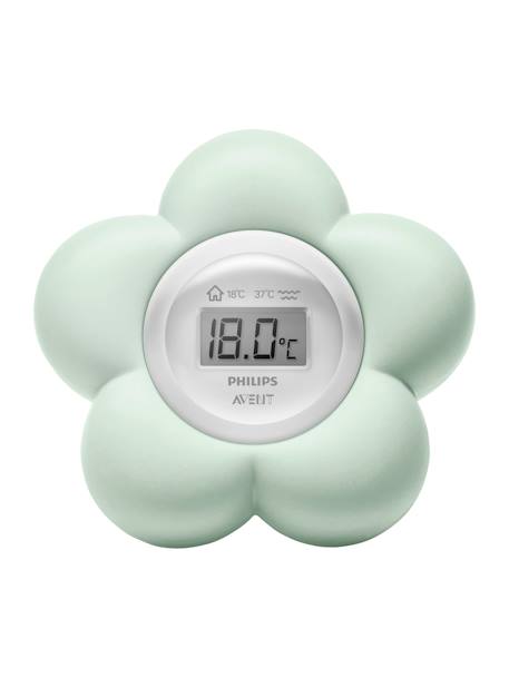 Thermometre Numerique 2 En 1 Philips Avent Forme Fleur Vert Philips Avent