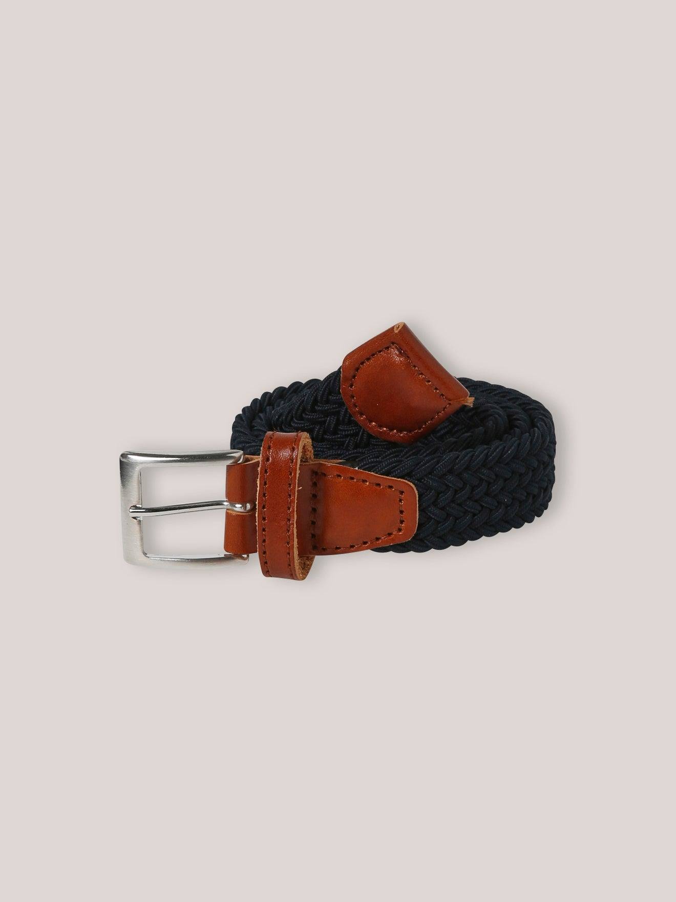 Ceinture Tressée Garçon Marine