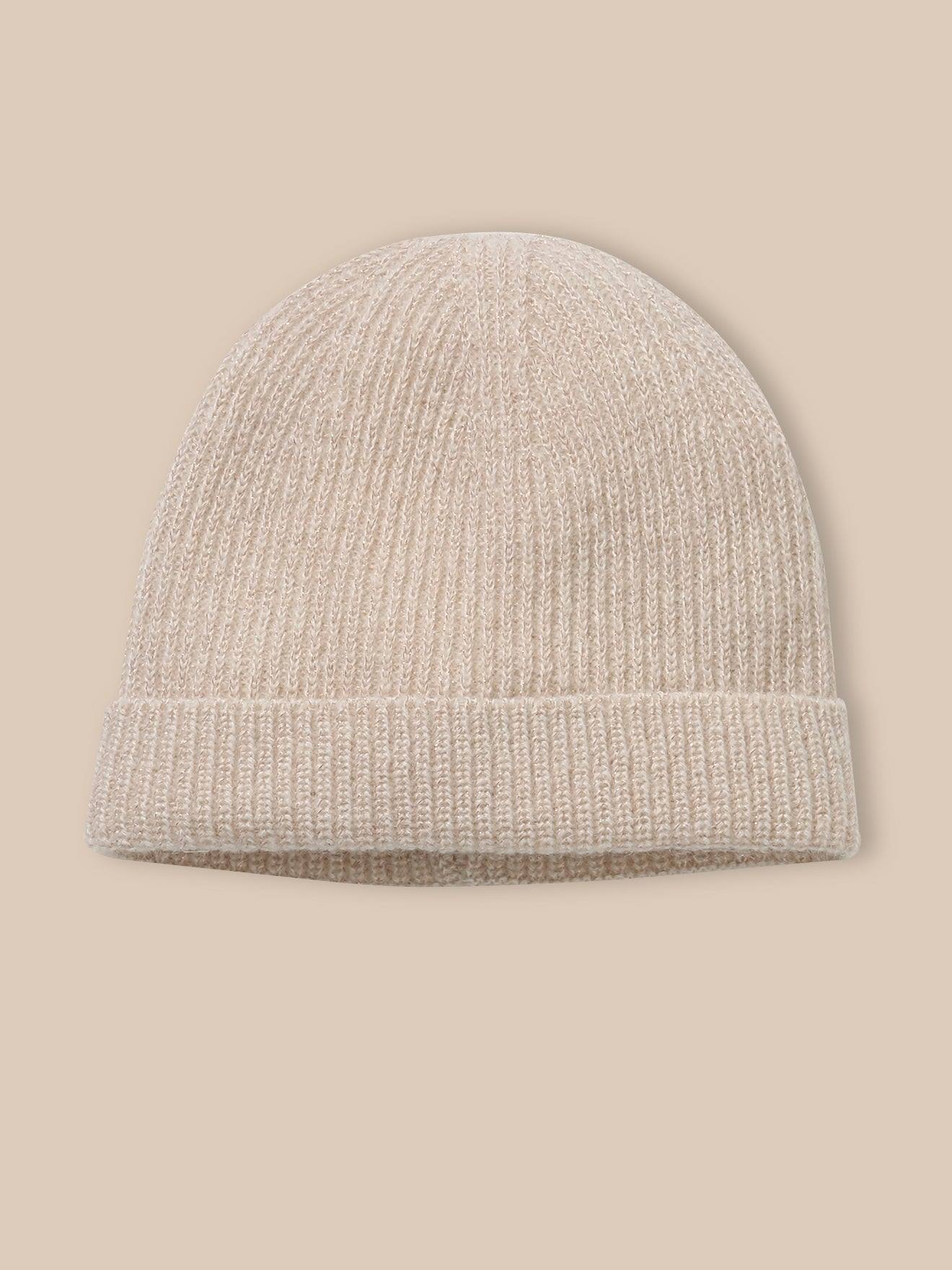 Bonnet En Laine Et Mohair Fille Ecru