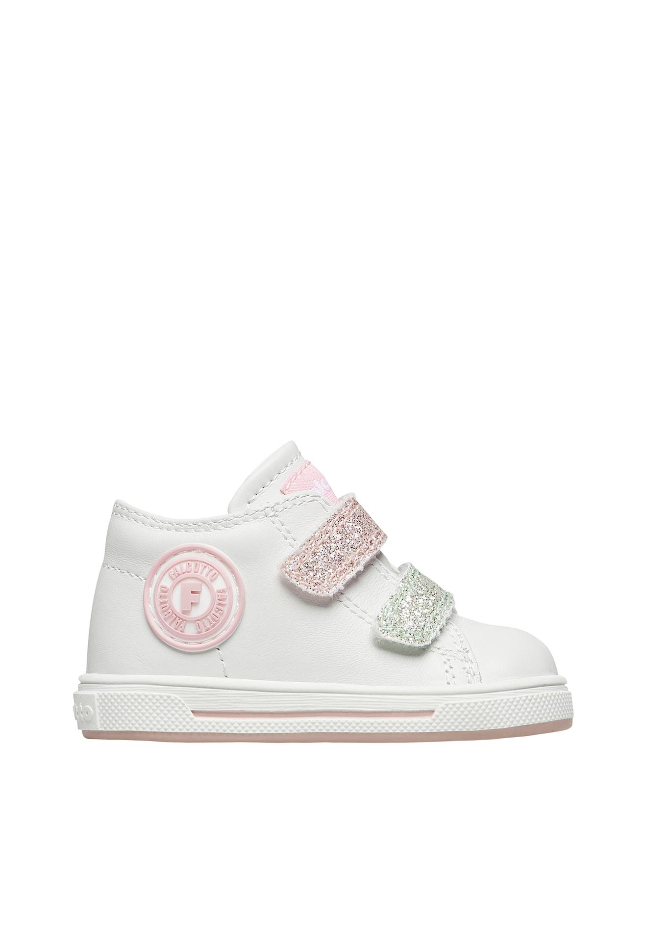 Baskets En Cuir Michael 3. Turquoise-