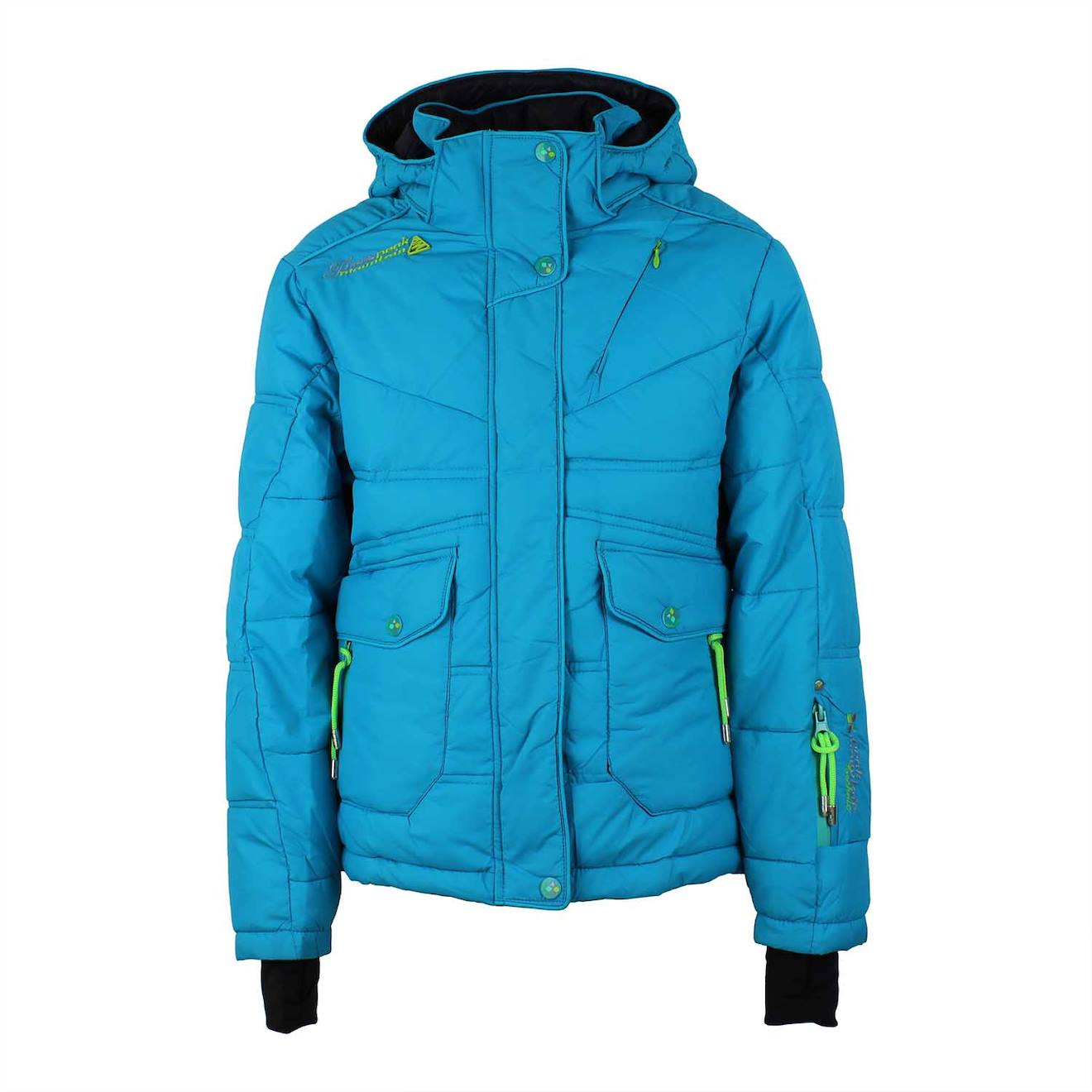 Doudoune De Ski Fille Gannecy Turquoise
