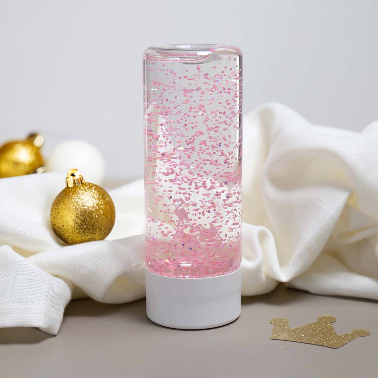 Bouteille Sensorielle Éveil Et Apaisement Flamants Rose