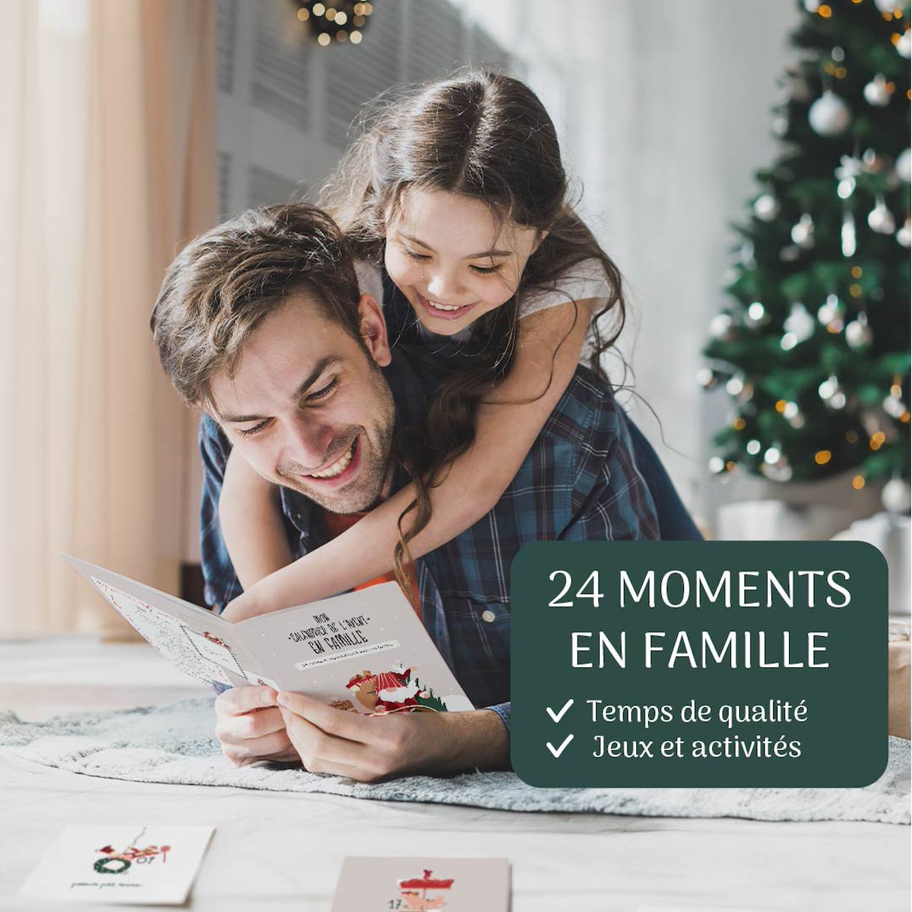 Calendrier De L’avent – 24 Activités Famille Beige