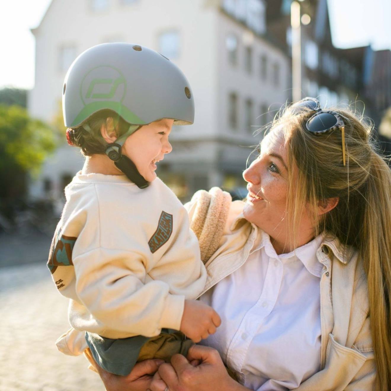 Casque Bleu, Noir, Gris (Scoot And Ride) - Image 2