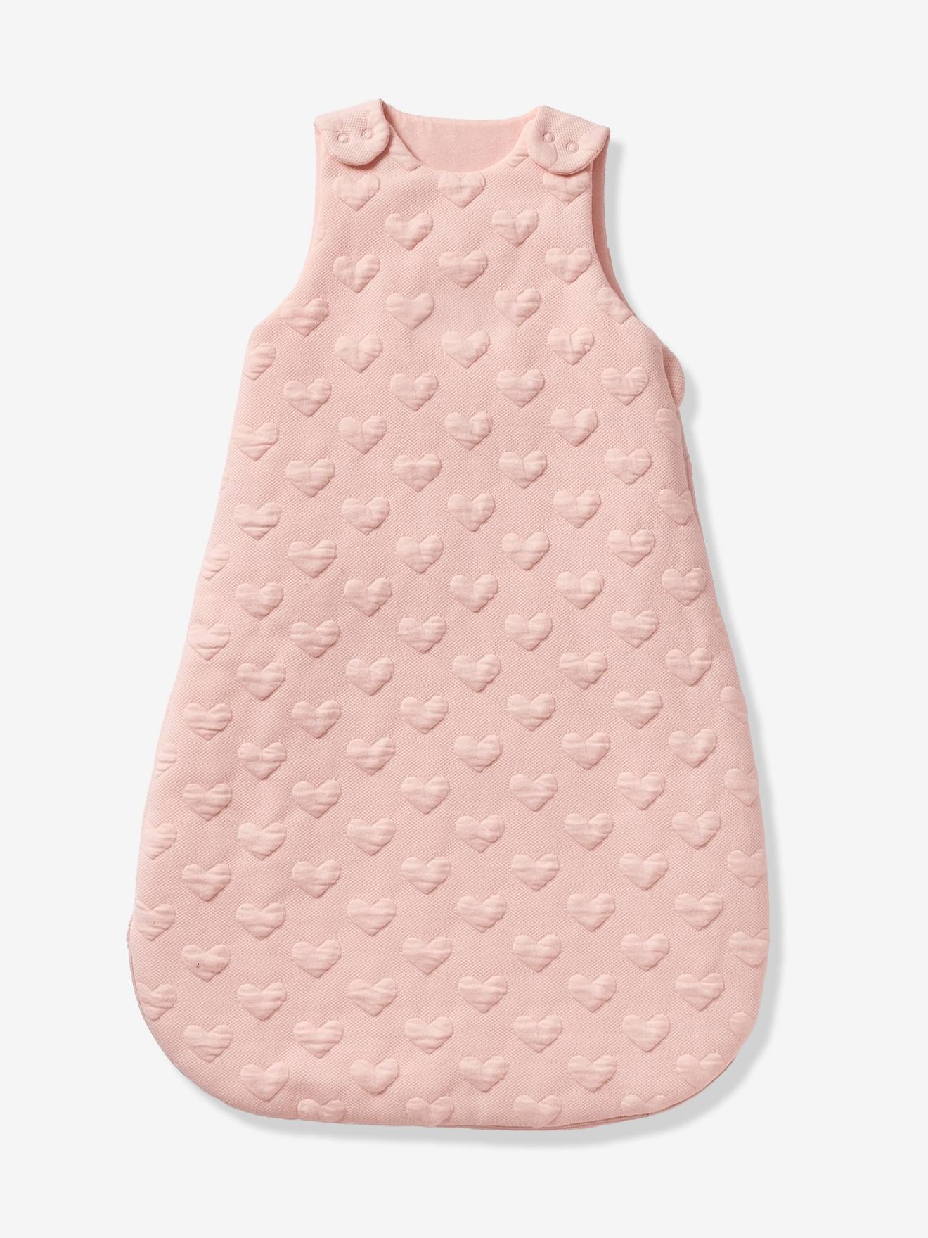 Gigoteuse MOTIF JACQUARD personnalisable rose pâle (Vertbaudet) - Image 2