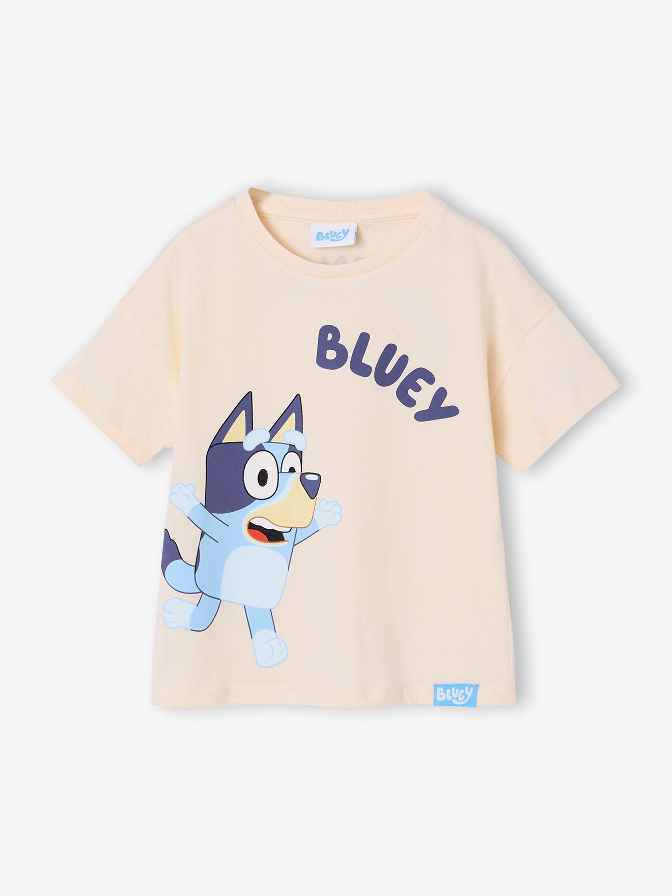 T-shirt mixte Bluey vanille