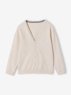Gilet en maille col V BASICS  - vertbaudet enfant
