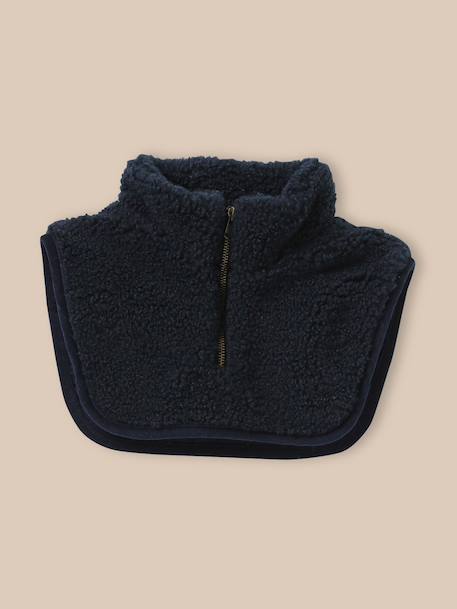 Fille-Accessoires-Bonnet, écharpe, gants-Faux col en sherpa garçon