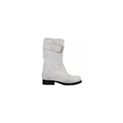 Chaussures-Chaussures fille 23-38-Bottes cuir bikeri