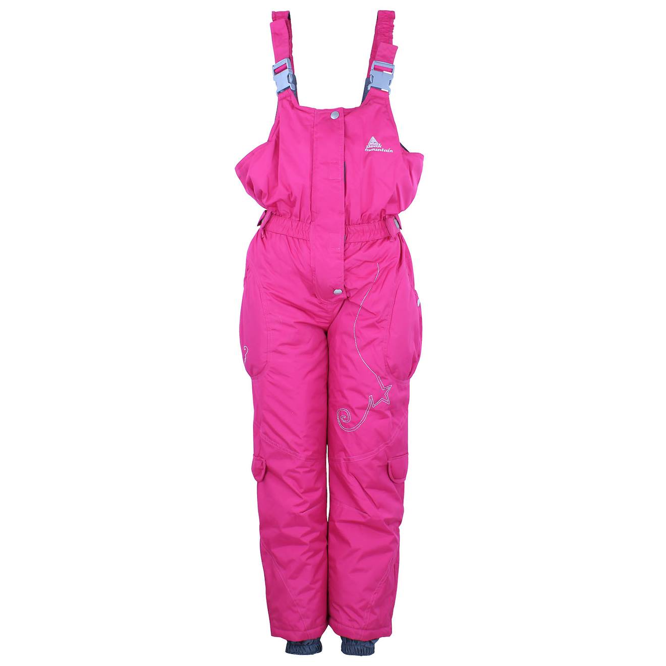 Salopette De Ski Fille Fomblux Framboise