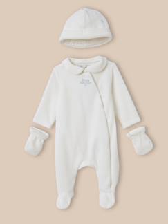 Bébé-Pyjama, surpyjama-Set de maternité : dors-bien, bonnet et moufles