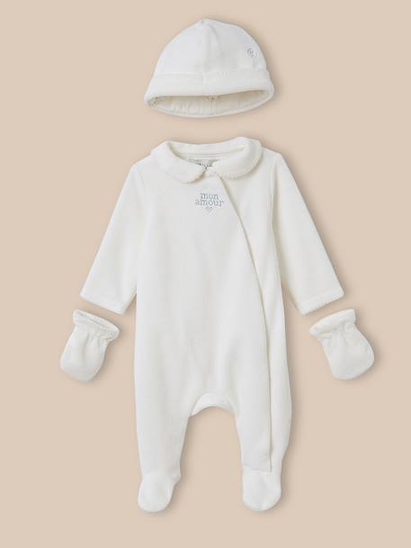 Bébé-Set de maternité : dors-bien, bonnet et moufles