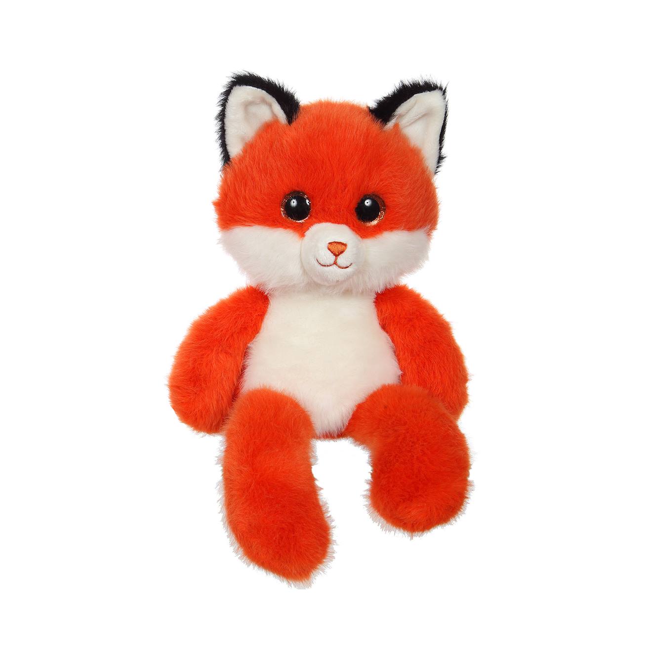 Peluche Renard Leggies Orange Brulé - 32 Cm Orange