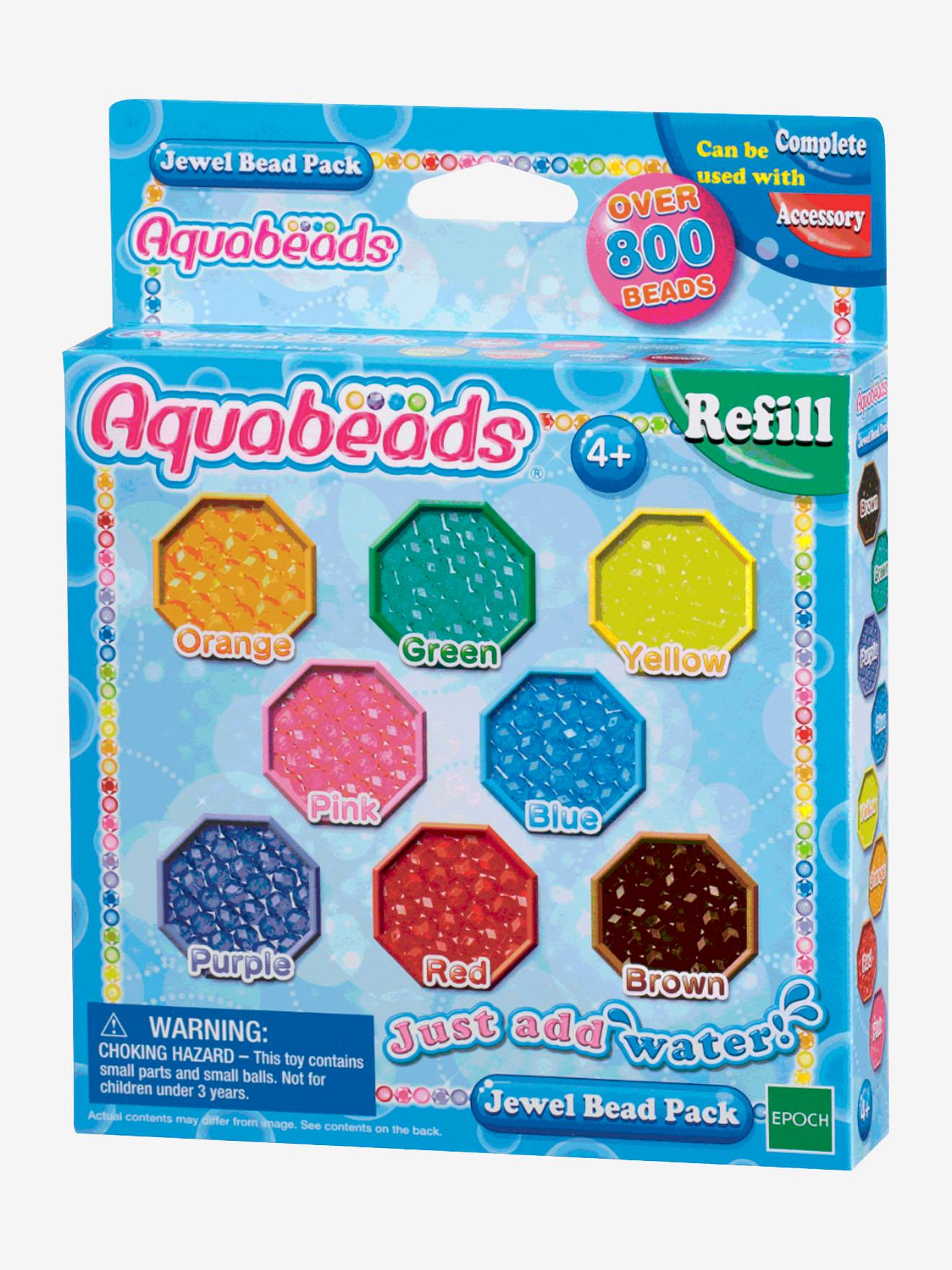 Recharge Perles à facettes AQUABEADS multicolore