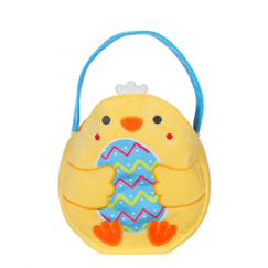Jouet-Premier âge-Peluches-Peluche - bonbonnière œuf coloré - 16 cm