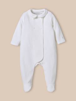 Dors-bien Naissance En Molleton - écru, Bébé