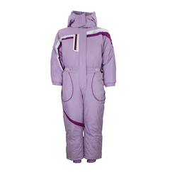 Combinaison De Ski Enfant Avec Capuche Et Poches - Jumpsuit Zippé Neige Chaud - Garçon Fille 5-16 Ans - Sport D'Hiver