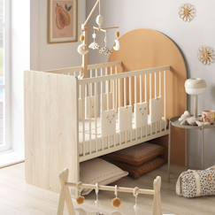 Chambre et rangement-Lit bébé évolutif 120x60 en 90x190- tête de lit arche - arche