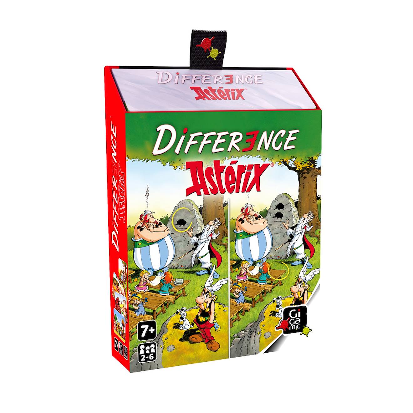 Différence Édition Astérix Rouge