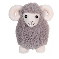 Jouet-Premier âge-Peluche - peluche funny bélier gris - 30 cm