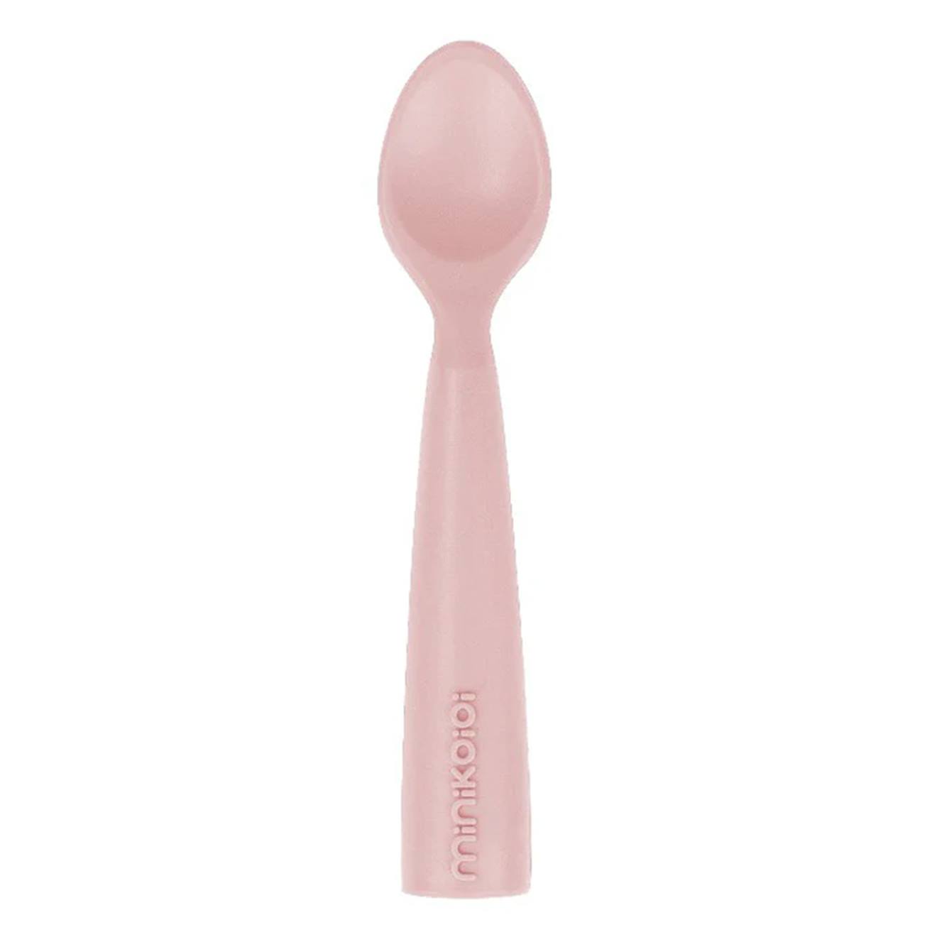 Cuillère Bébé En Silicone Rose