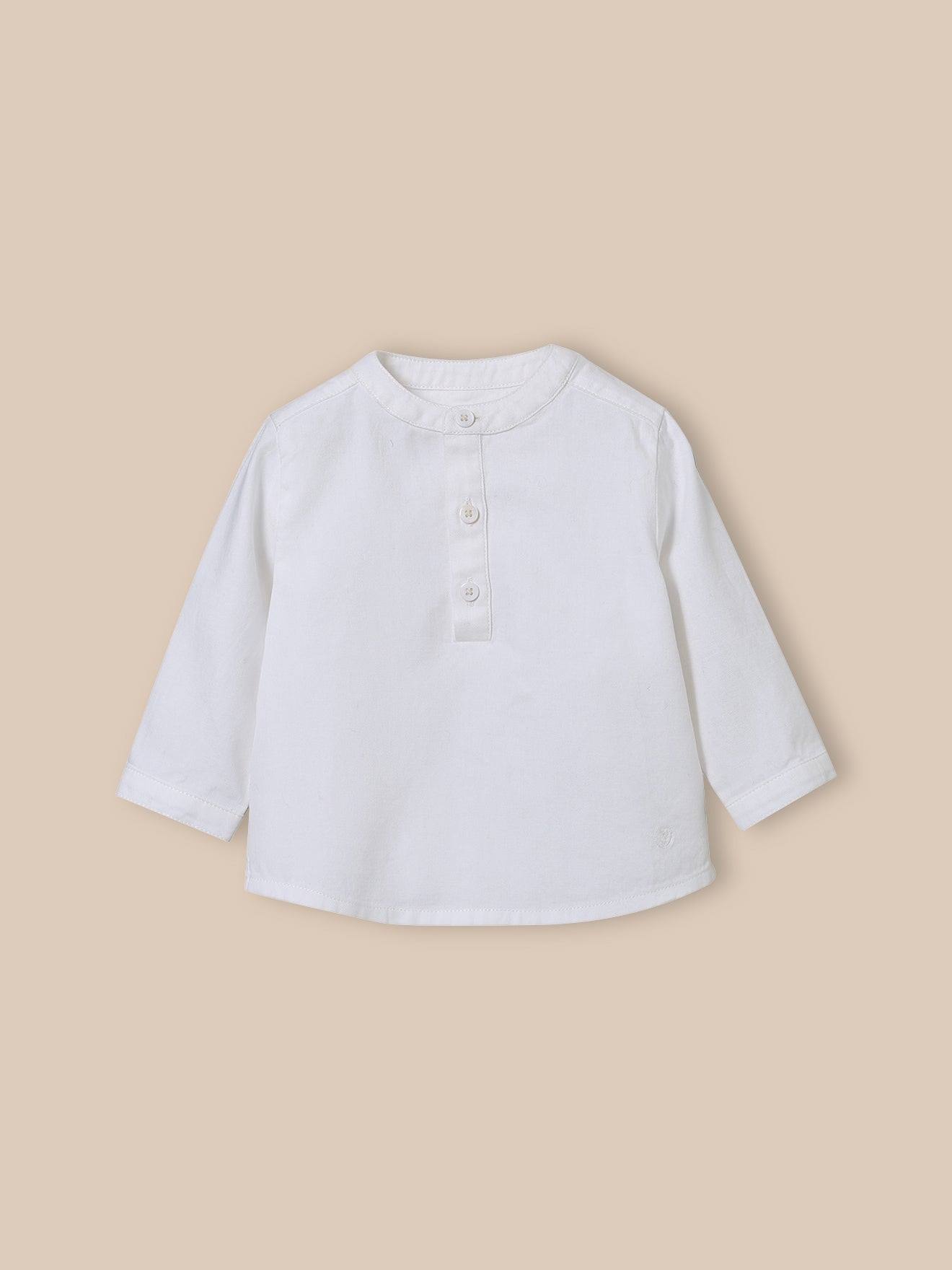 Chemise Bébé - Collection Fêtes Et Mariages Blanc Doux