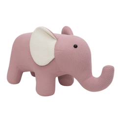 Jouet-Premier âge-Peluches-Grande peluche siège d’appoint éléphant
