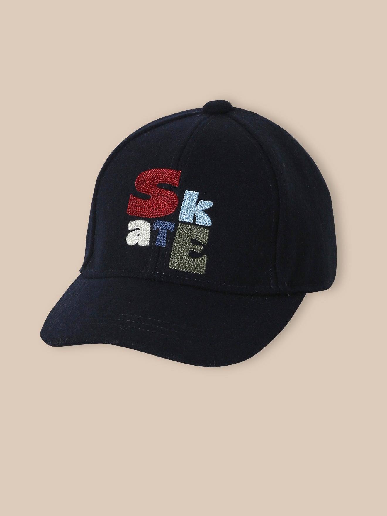 Casquette Laine Garçon Marine