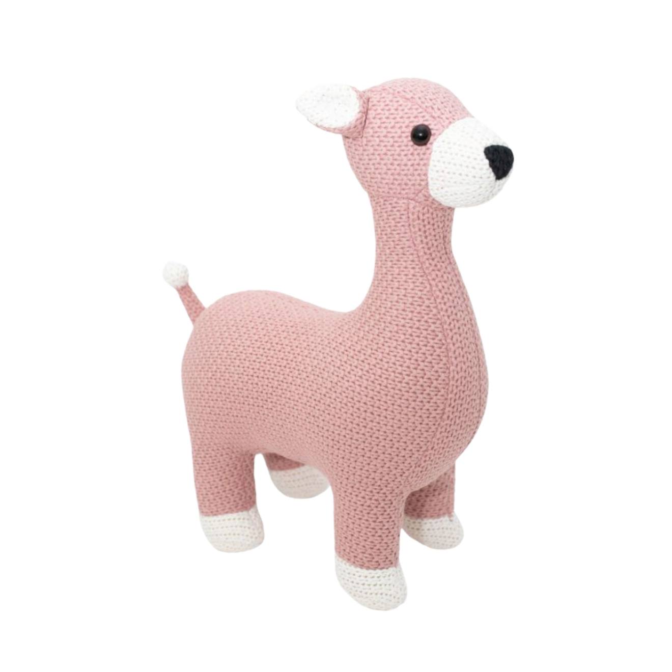Peluche Cerf Mini En Coton Pink