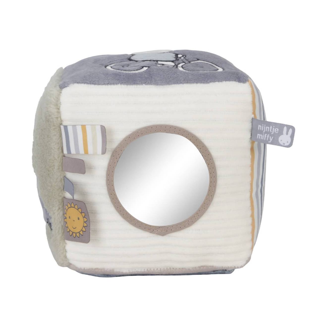 Cube D'activités 15cm - Miffy Fluffy Bleu Et Vert (Miffy) - Image 1